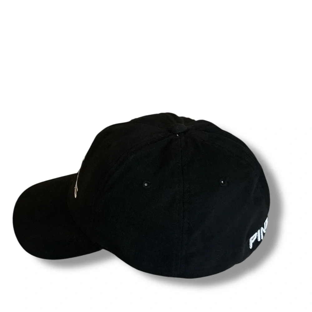 PING/ LEXUS Black Ball Cap with White Lexus Embroidery
